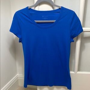 No Boundaries Blue Fitted Short Sleeve T-Shirt